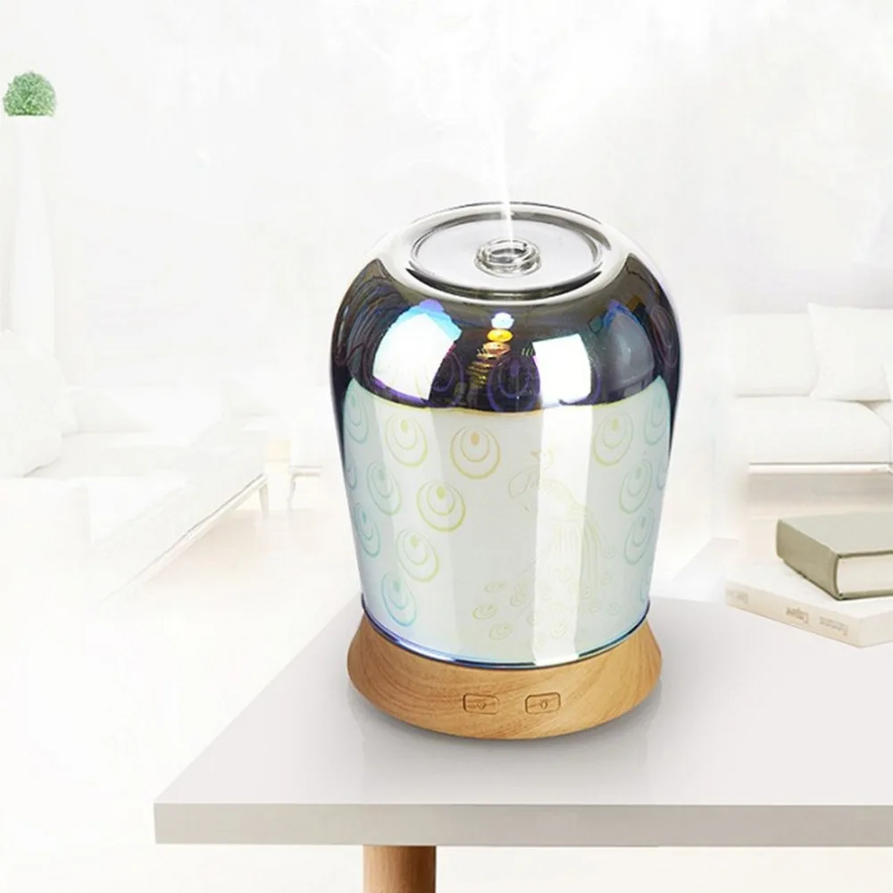 

2018 3D Effect Colorful Ultrasonic Humidifier Air Humidifier Aroma Diffuser Essential Oil Diffuser Aromatherapy for Office SPA