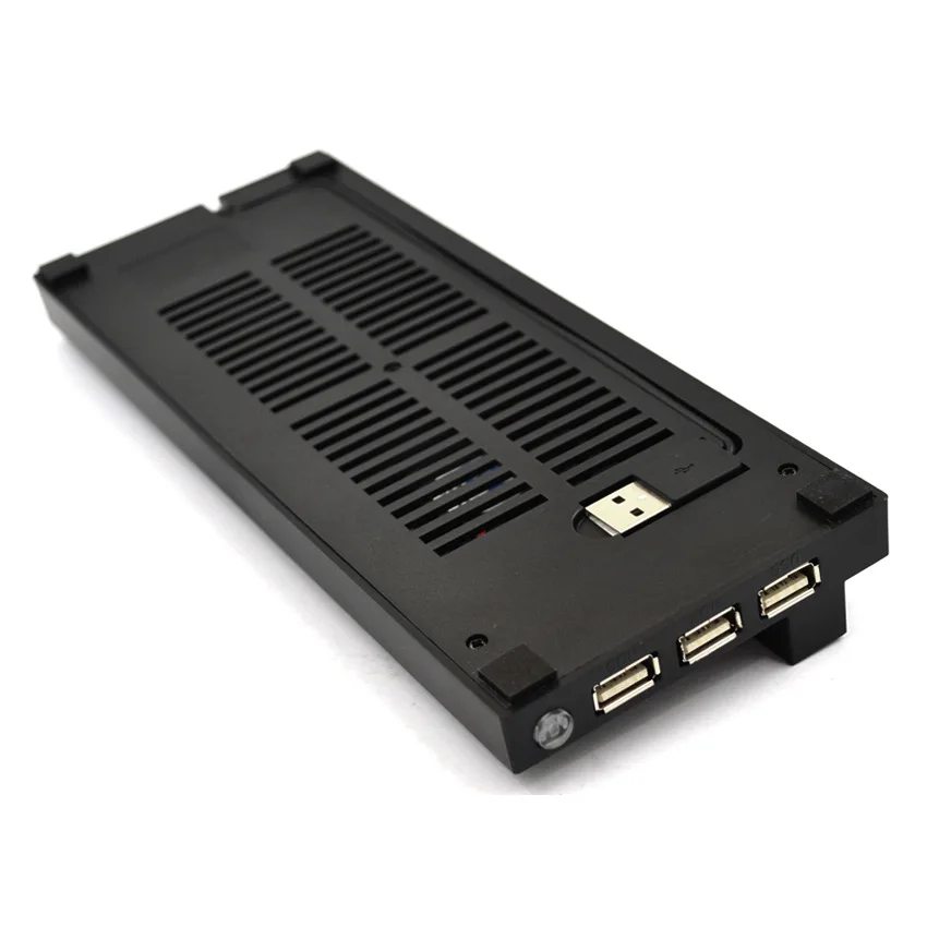  Vertical Stand with Dual Cooling Fan for Xbox one S/Slim 3 USB Ports Hub Vertial Cooling Base/Dock 