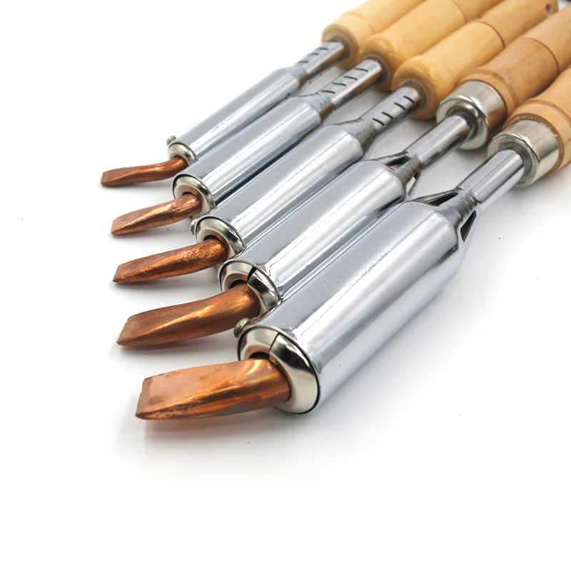 PEGASI 220V 75W 100W 150W 200W 300W Duty Electric Soldering Iron High Power Chisel Tip Soldering Iron Chisel Tip Wood Handle PEGASI 220V 75W 100W 150W 200W 300W Duty Electric Soldering Iron High Power Chisel Tip Soldering Iron Chisel Tip Wood Handle