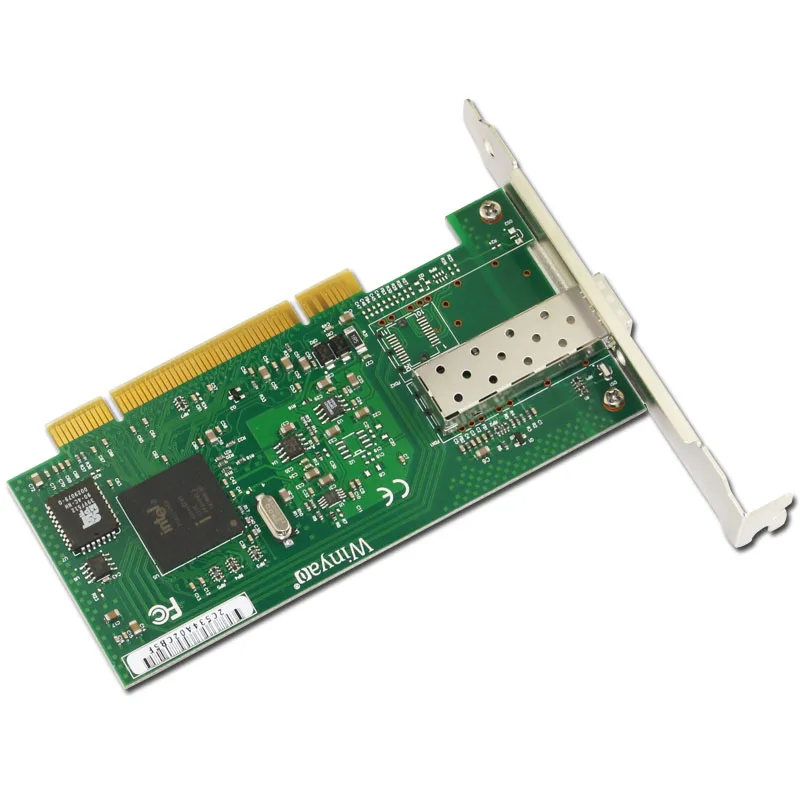 Winyao WY545DF PCI настольная гигабитная волоконная lan Карта для 82545 PWLA8490MF однопортовая SFP