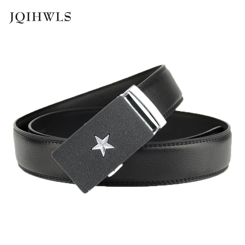 New famous designer belts men high quality leather belt automatic