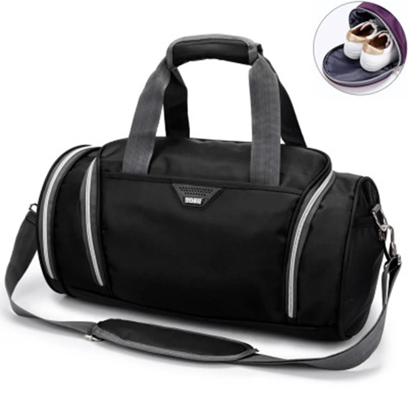 

Professional Waterproof Large Sports Gym Bag With Shoes Pocket Men/Women Outdoor Fitness Training Duffle Bag Travel Yoga Handbag