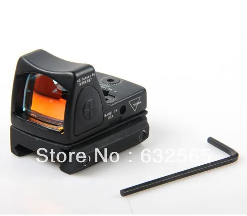 

New Tactical Triji Style RMR Mini Reflex Red Dot Scope Sight with on / off Switch For Airsoft Rifle Hunting