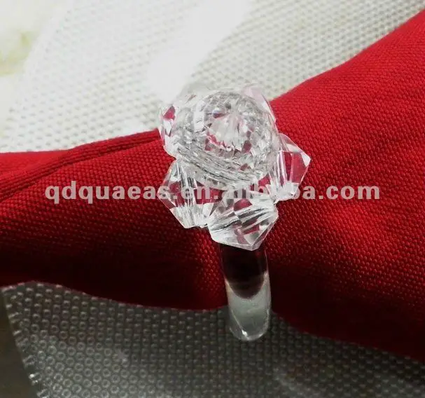 Кольцо для салфеток/кольцо акриловое салфетки/aliexpress sell|ring flower|ring smilering ups |