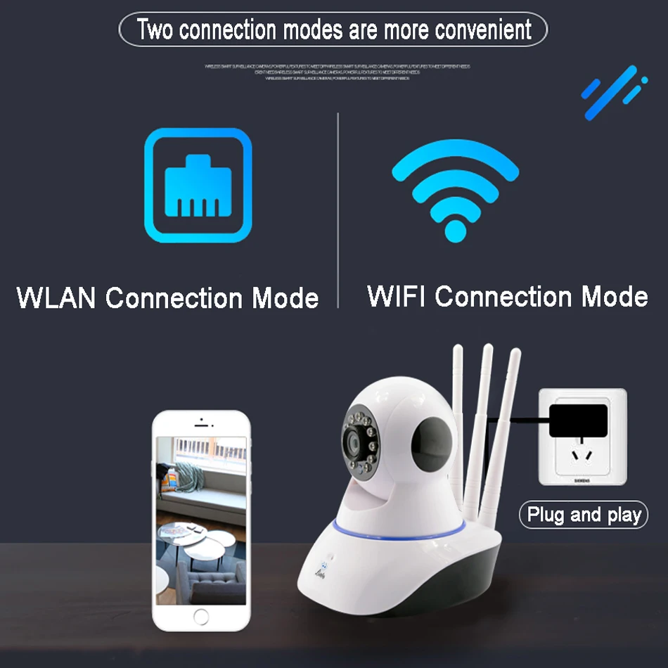 Mini Wifi IP Camera HD 1080P Smart Night Vision Surveillance camera Onvif Network CCTV Security Camera wi-fi baby monitor