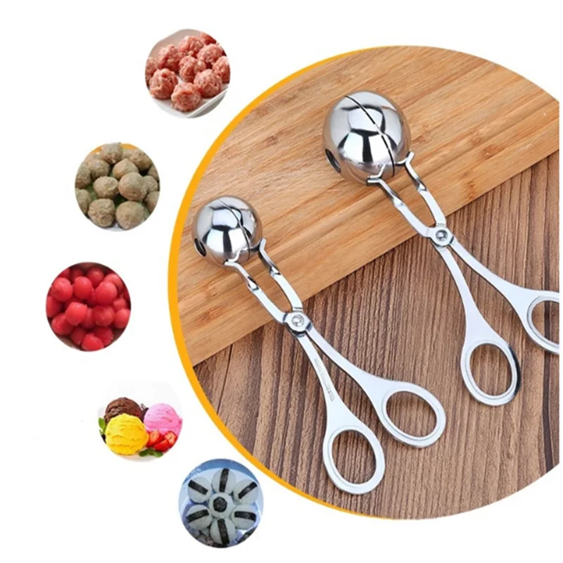 Non-Stick Practical Meat Baller Cooking Tool Kitchen Meatball Scoop Ball Maker