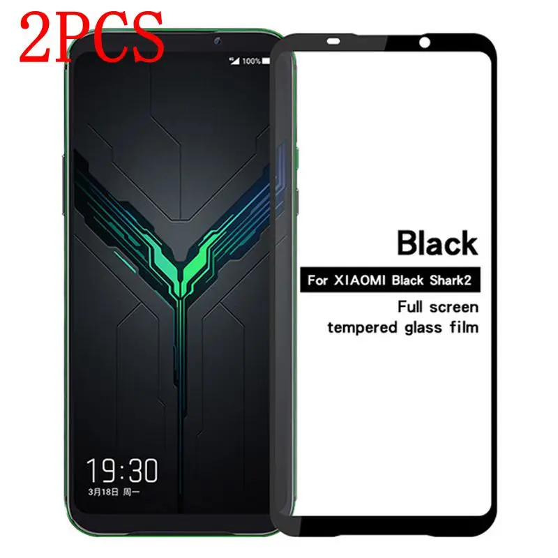 Закаленное стекло с полным покрытием для Xiaomi Black Shark 2 Защитная пленка экрана шт. |