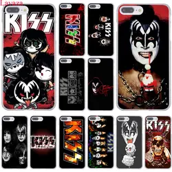 Lavaza Генные симмоны Kiss band Жесткий чехол для телефона Apple iPhone XR XS Max X 8 7 6 S Plus 5 5S SE 5C 4S 10 чехол 8 Plus