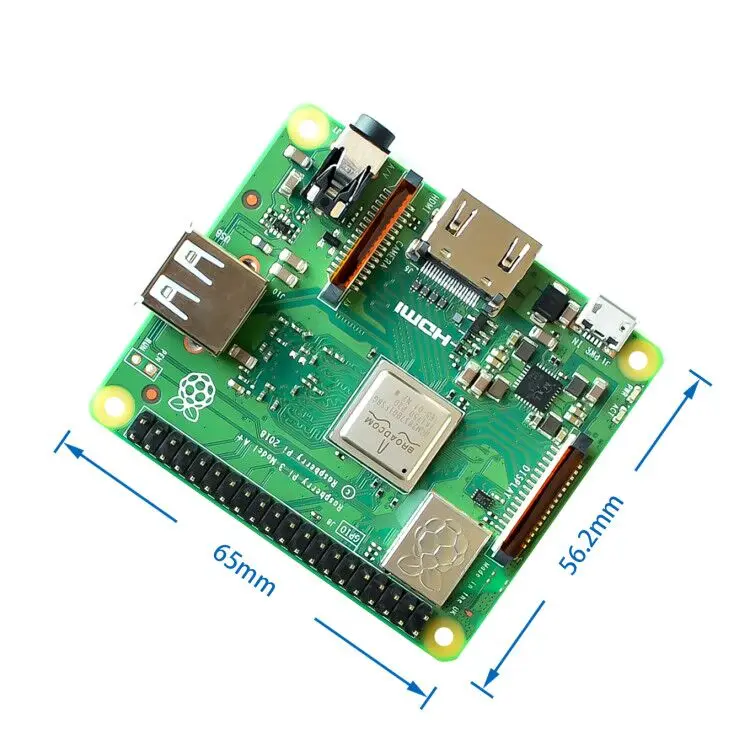 Raspberry Pi 3 Модель A+ Plus Pi 3A+ с 2,4G и 5G WiFi 4,2 Bluetooth 4 ядра 1,4G cpu