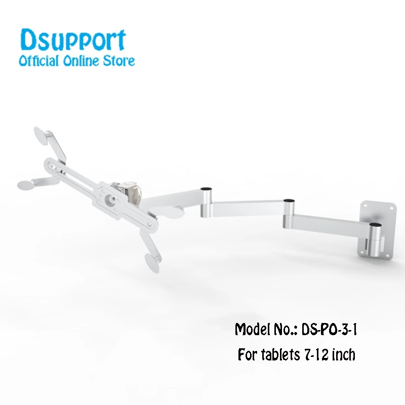 Full Motion Fit For Tablets Pc 7 12 Inch Wall Mount Metal