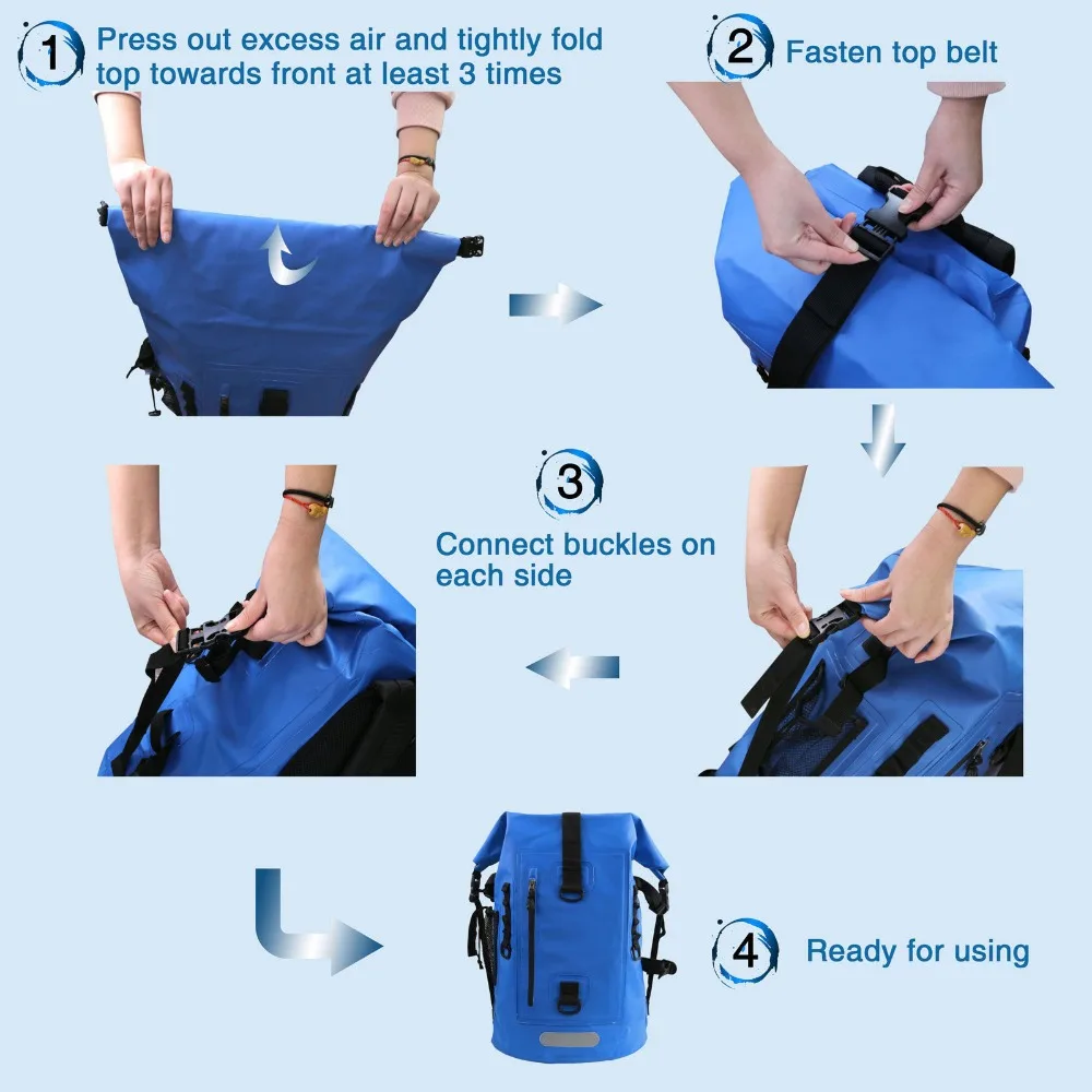 Bolsa de Pesca Bolsa de Pesca com Suporte de Tubo Maximumcatch Impermeável Seco Mochila Ultra-durável 500d Pvc Watershed Fly com Suporte de Tubo 3 Cheap Bolsas de pesca