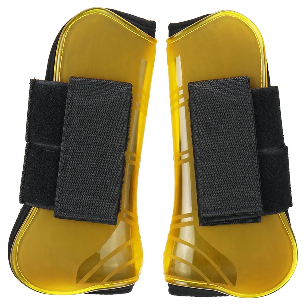 الحصان واق ساق الحصان الحرس وتر حماية سباق الخيل الحرس Fetlock 4 ألوان بو دائم الحصان الساق