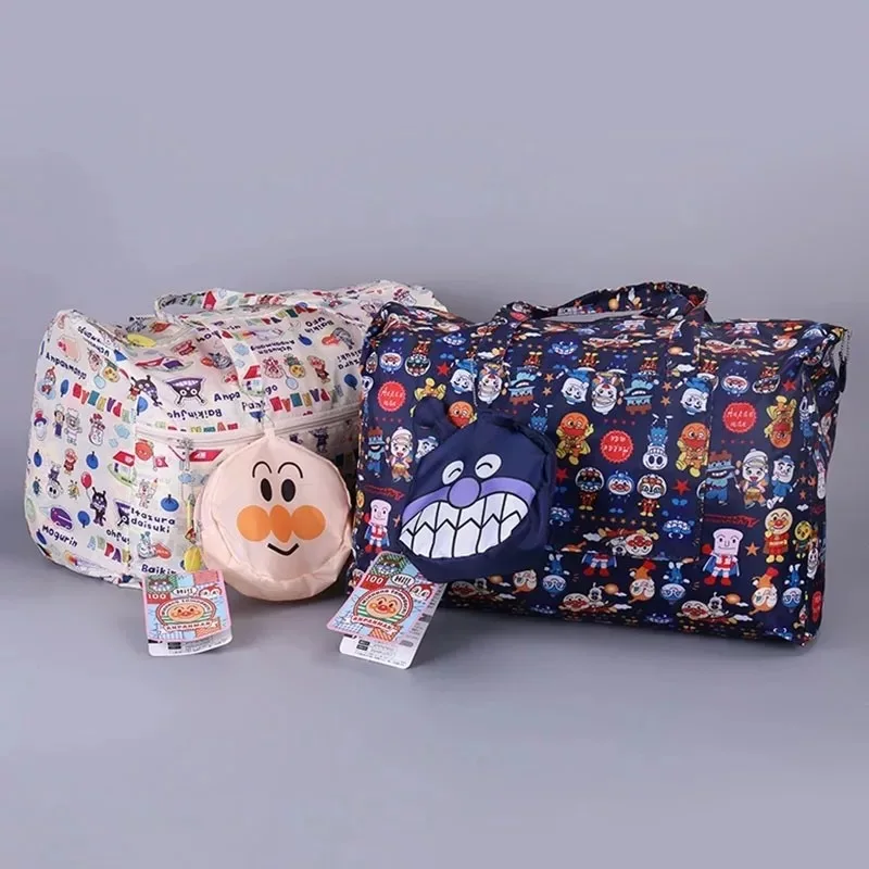 Anpanman модная аниме портативная дорожная сумка многоразовая тоут складные сумки