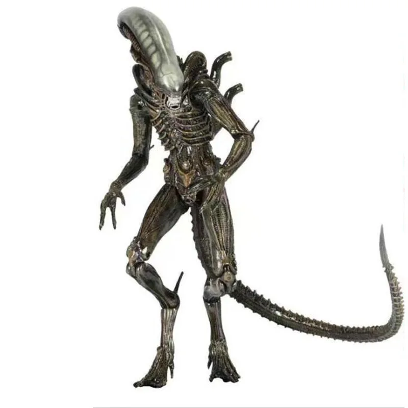 NECA Sci-Fi Terror Movie Aliens Isolation Amanda Ripley Compression Suit Jump Suit Xenomorph Action Figure18cm  (5)
