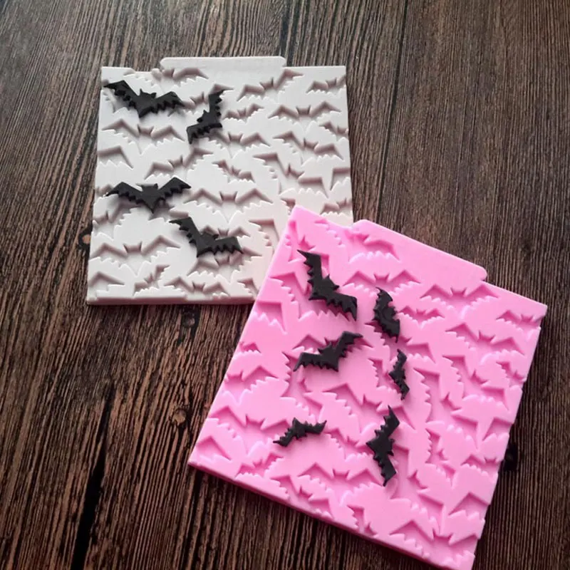 

Silicone Mold Bat Mould Fondant Cake Topper Clay Chocolate Resin MF171