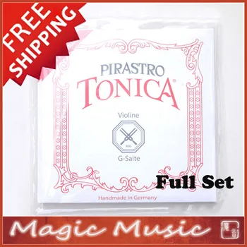 

Free shipping! Pirastro Tonica Violin Strings Set Ball End Size 4/4 Made in Germany, Full Set 412021