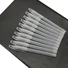 En gros! 10pc Gel stylo étui stylo à bille Transparent poignée coque couverture Simple style Minimum poignée couverture coque ► Photo 1/6