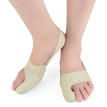 

Ultra-thin Breathable day and night with Big thumb toe leather correction belt unisex breathable light feet protect
