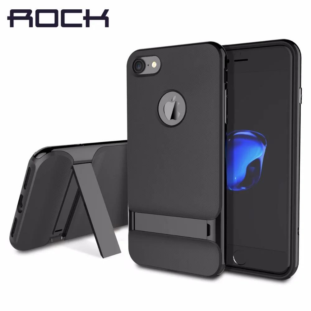 ROCK чехол для телефона iPhone 6 6s 7 8 plus X XS MAX роскошный мягкий силиконовый