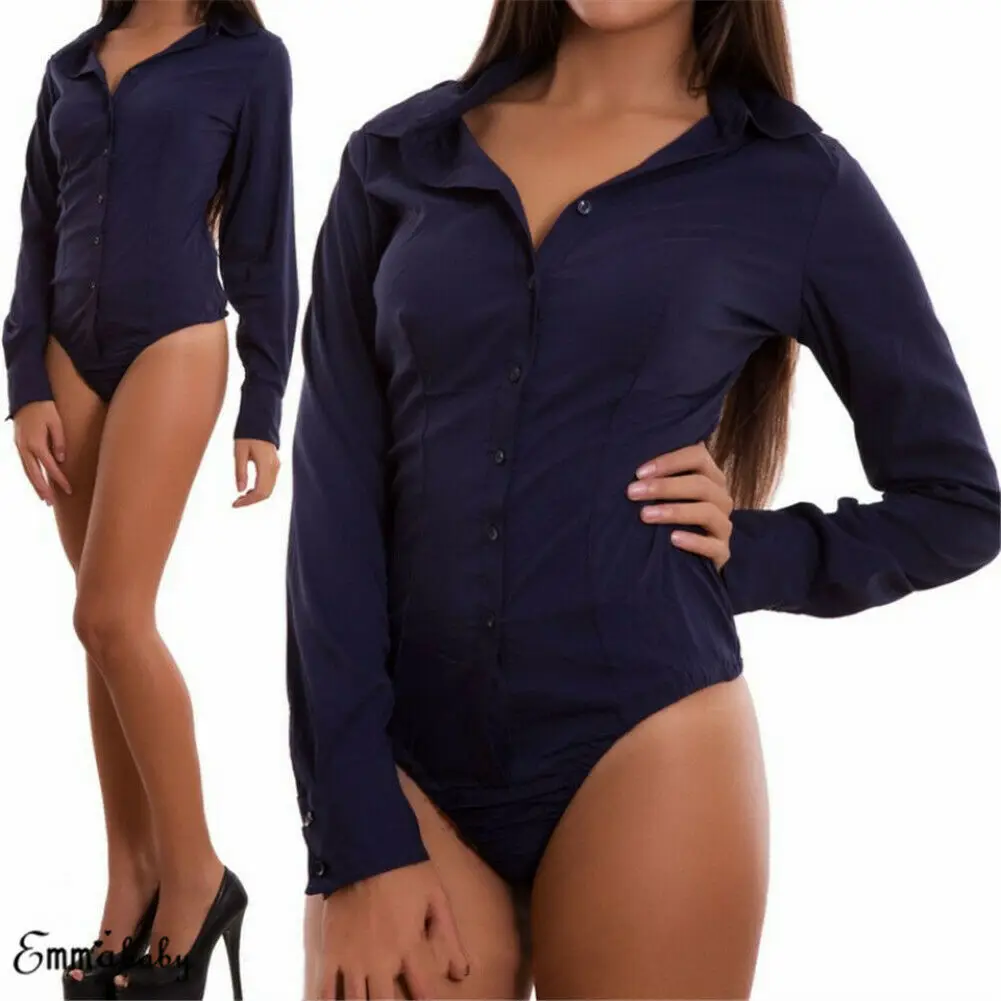 long sleeve blouse bodysuit