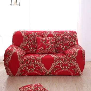 

Printed Stretch Sofa Covers Spandex Sofa cover Tight wrap all-inclusive elastic seat bench covers couch Cover Slipcovers