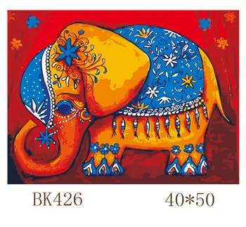 

Lion chameleon deer pictures painting by numbers animal acrylic paint on canvas on Wall Art for Living Room Decoration
