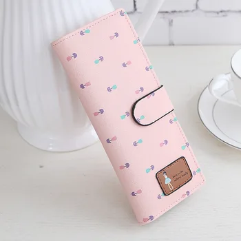 

55 Slots Women Card Holders Large Capacity Credit Card Holder Wallet Cute PU leather Ladies Wallet For Credit Cards
