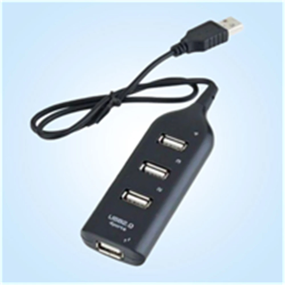 Cewaal мини-проводной USB 2,0 Hi-Скорость 4-Порты и разъёмы сплиттер Hub адаптер USB Hub для ПК компьютер Тетрадь