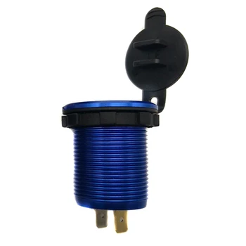 

Car Charger Dual USB QC3.0 Power Adapter Socket Durable Portable Aluminum Alloy Car Styling