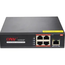 5-Порты и разъёмы 10/100 м Non-Стандартный коммутатор питания через Ethernet. Порт 1-4 sup порт функция PoE с максимальной мощностью для каждого порта 15 Вт Общая мощность 60 Вт