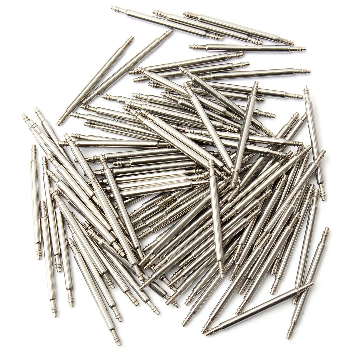 

100 Pcs Spring bar stem Wristwatch clock Repair remover tool 17mm