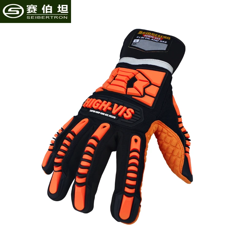 Seibertron Damping Oil proof Gloves Anti impact Impact ...