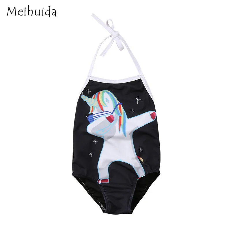 2018 New Toddler Kids Baby Girls Horse Bikini Set Swimwear Swimsuit