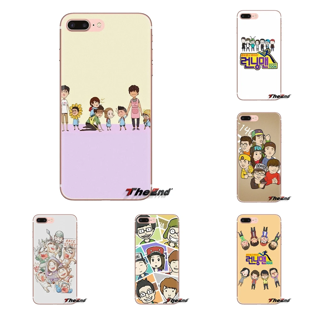 Мягкий силиконовый чехол для Xiaomi Mi4 Mi5 Mi5S Mi6 Mi A1 A2 5X6X8 9 Lite SE Pro Max Mix 2 3 2S Running Man korean Chibi