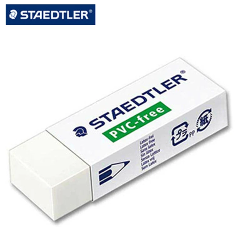 Резиновый ластик для защиты окружающей среды STAEDTLER 8 шт. 525 B30 школы/офиса карандаш