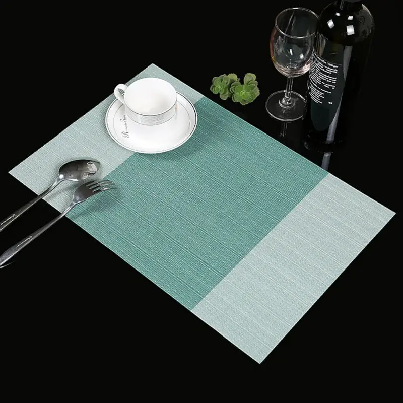 Pvc Dining Table Placemat Europe Style Kitchen Tool Tableware Pad