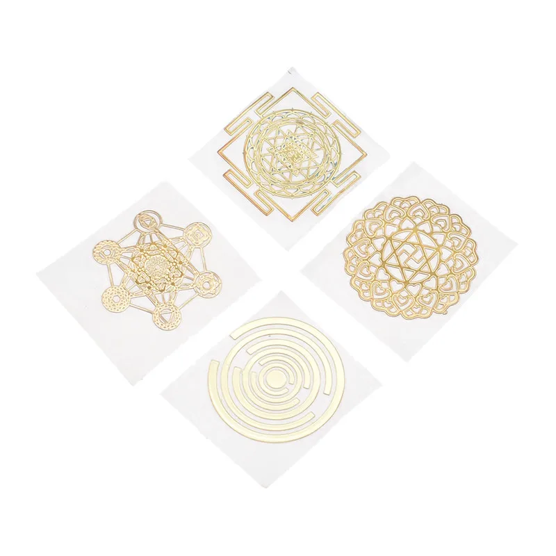 

2cm Geometry Taoist Stickers Greeting Wishes Pattern Stickers Modern Religious Home Room Window Decoration Supplies