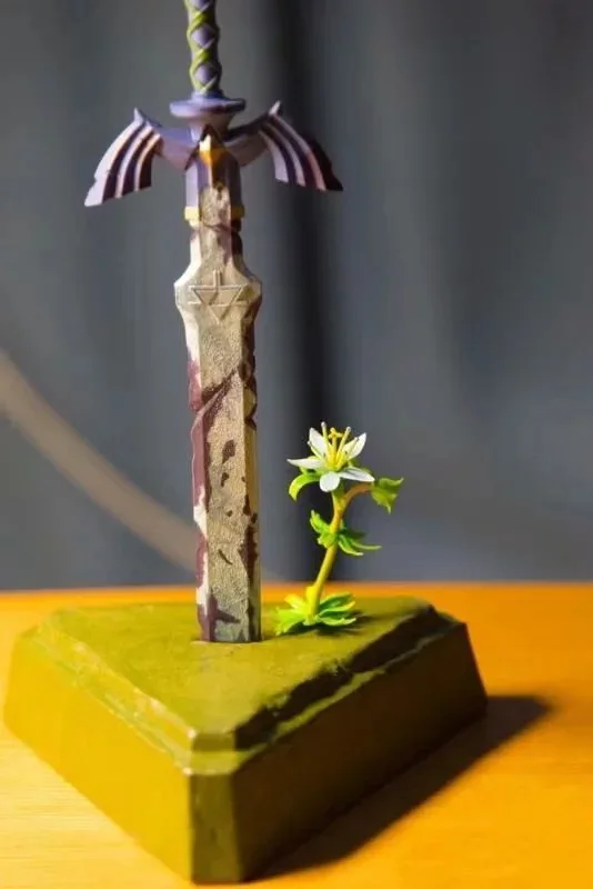 

The Legend Of Zelda Skyward Sword Master Sword Zelda Anime Action Figure PVC Collectible Model gift Toys for children