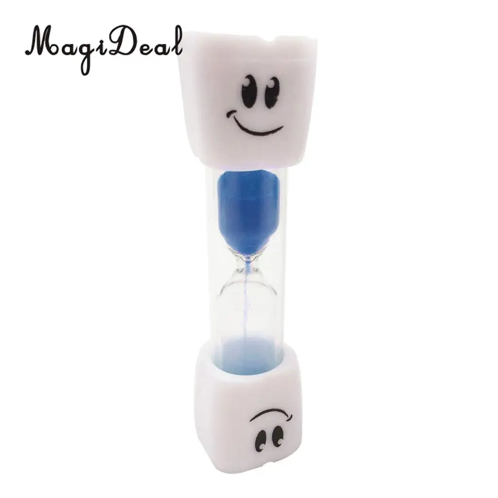 Crystal Glass Sandglass Hourglass Toothbrush Timer Counter 3 Minutes Countdown Xmas Gift Kids Toy