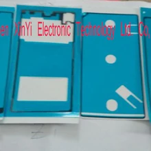 50 компл./лот, всего 200 шт., ЖК-дисплей Рамки плиты Корпус Батарея задняя крышка клей Стикеры для Sony Xperia Z1 L39h