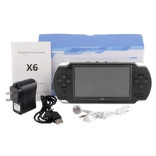 Coolbaby X6 видео игры консоли 8 ГБ Портативный 4,3 ''MP5 ручной игры игроки книги Камера музыки встроенный 300 Gameing для GBA NES