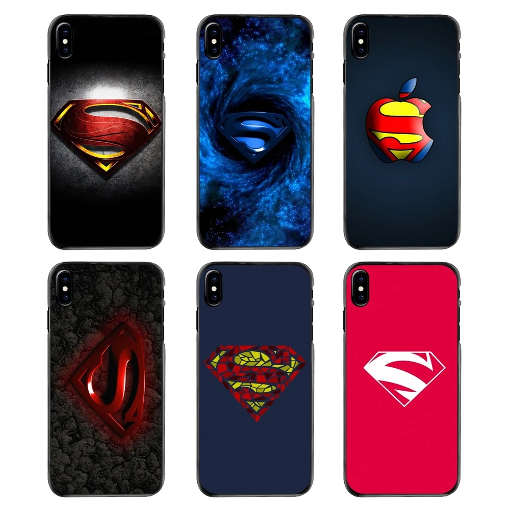 Чехлы для телефонов Samsung Galaxy Note 2 3 4 5 S2 S3 S4 S5 MINI S6 S7 edge S9 S8 Plus marvel hero Man of steel Crazy superman logo