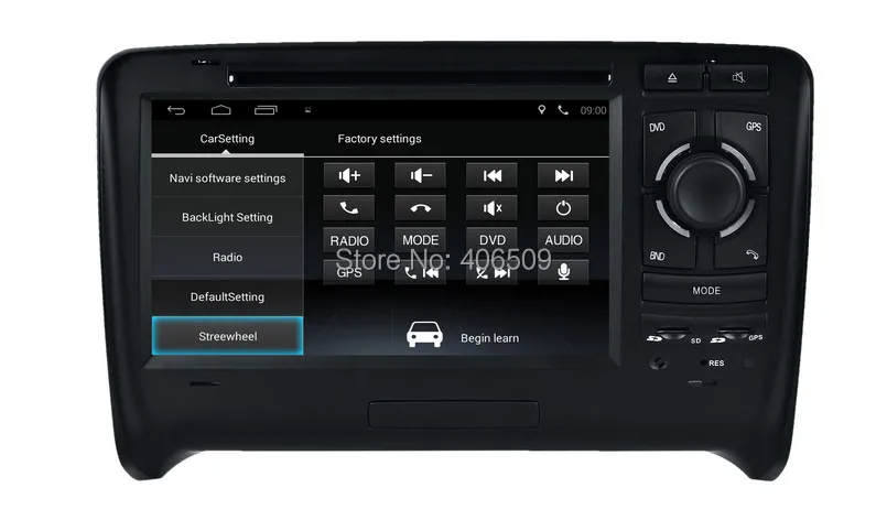 Android 8,0 Штатная dvd-плеер автомобиля для Audi TT 2006-2013 с gps навигации Bluetooth SD USB стерео видео WI-FI 4 ядра 4 г+ 32 г