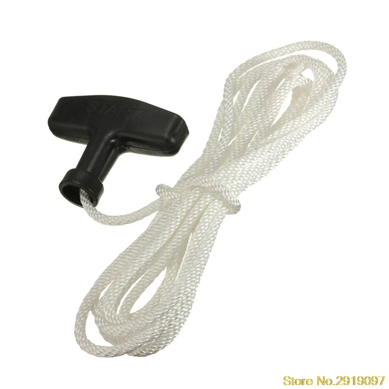 

New Pull Cord Line Rope 1.2m Universal Generator Starter Handle Without Cover Drop Shipping Support
