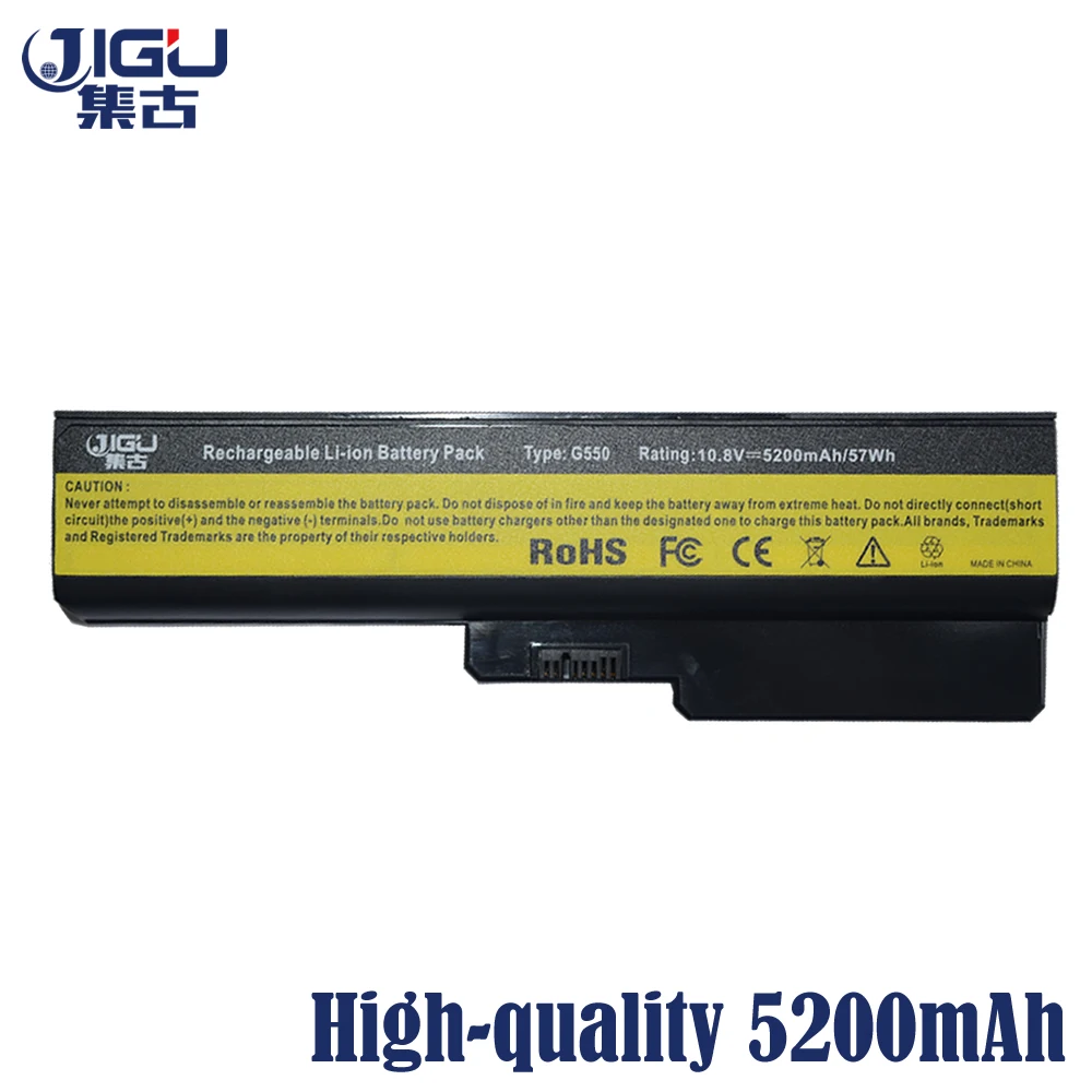 Аккумулятор JIGU для ноутбука Lenovo ASM 42T4586 42T4728 FRU 42T4727 L06L6Y02 L08L6C02 L08L6Y02 L08O6C02 L08S6C02 6
