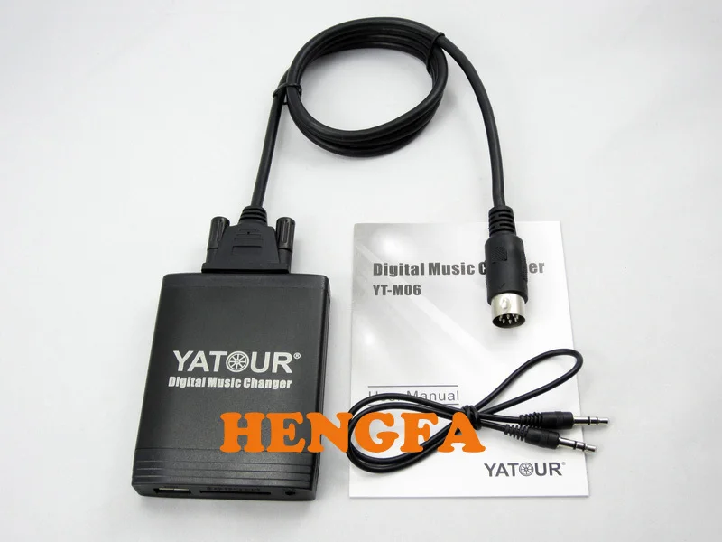 Yatour цифровой музыки чейнджер USB MP3 AUX адаптер для hyundai Kia 8-pin YT-M06 автомобильный аудио радио плеер