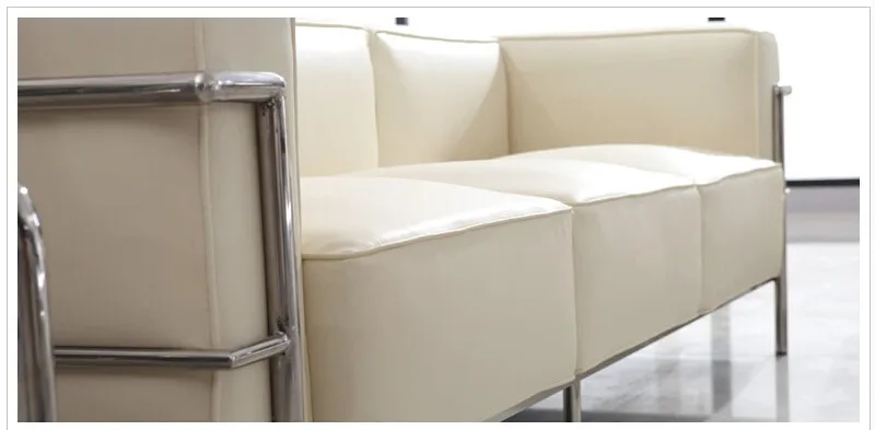 Le Corbusier Style LC3 Sofa 3-seat or Loveseat 2-seat  (6)