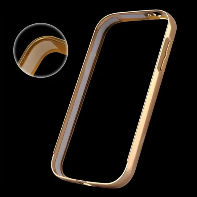 Aluminio de lujo Marcos para Samsung Galaxy Grand duos i9082 espejo de acrílico contraportada metal coque funda para Neo plus i9060