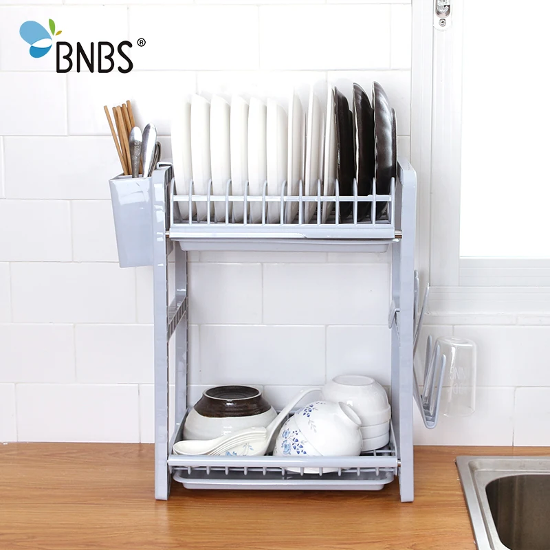 BNBS لوازم المطبخ تخزين رفوف ل أواني الطعام لوحة أطباق كوب المنظم الرف عالية الجودة طبق تجفيف حامل BNBS لوازم المطبخ تخزين رفوف ل أواني الطعام لوحة أطباق كوب المنظم الرف عالية الجودة طبق تجفيف حامل