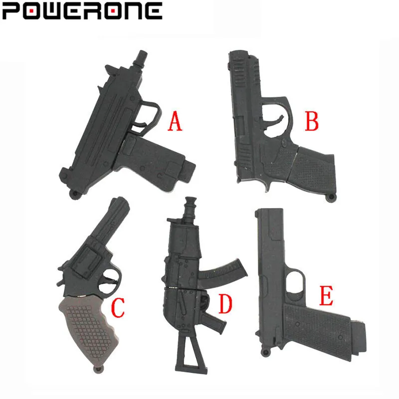 

POWERONE Cool ak47gun model usb flash drive usb 2.0 pistol pendrive 8gb 16gb 32gb 64gb memory Stick Pendrives thumb drive gifts